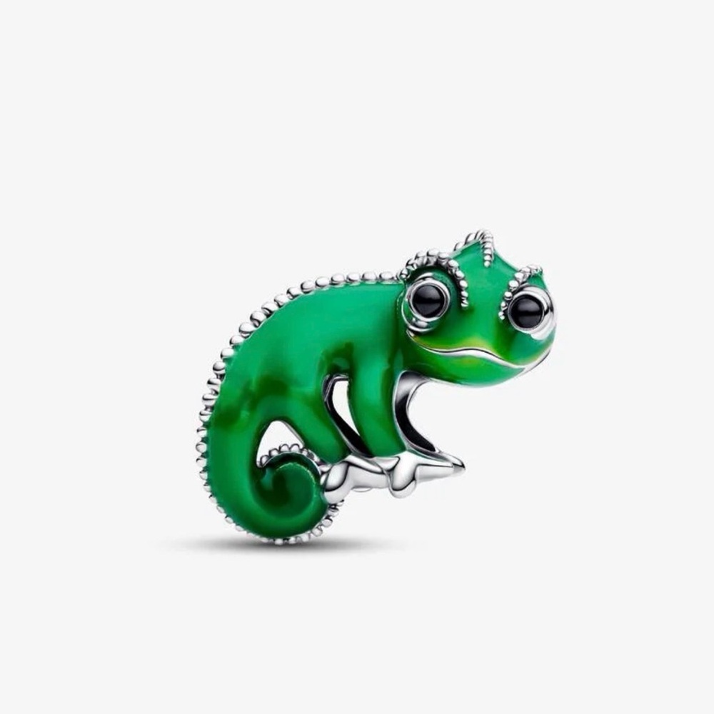Authentic Pandora Disney Tangled Pascal Color-changing Charm